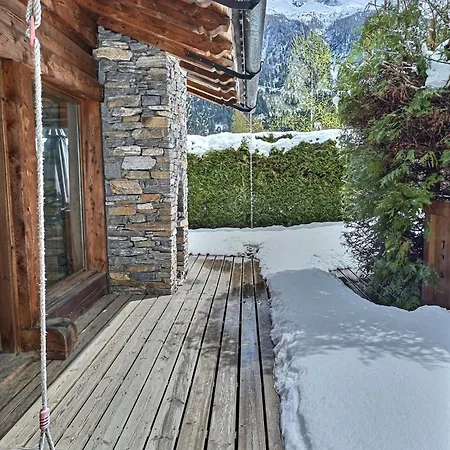 Spacieux A Pour 9 - Vue Panoramique Mont-blanc, Jacuzzi, Jardin & Parking Chalet